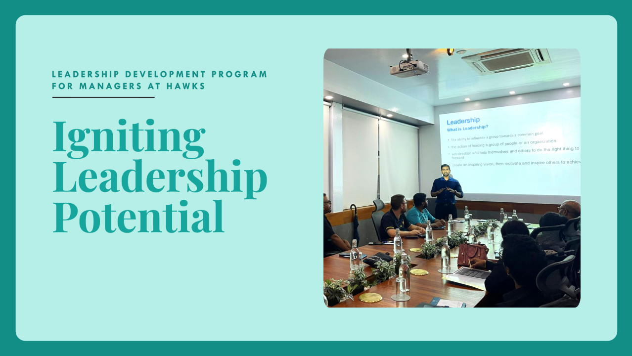 Read more about the article CTI Maldives Conducts Leadership Development Training For The Managers Of The Hawks Pvt Ltd.